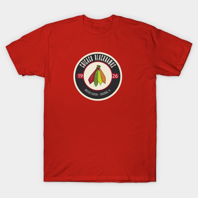 Chicago Hockey Blackhawks T-Shirt by teepublic9824@ryanbott.com